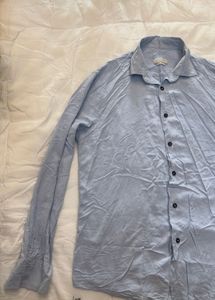 Zara Men Light Blue Dress Shirt