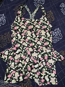 Lil Girls' Floral Swimsuit
