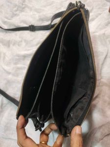 vintage Desigual Black Studded hobo Bag
