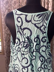 Lightweight Floral Print Tunic Top
