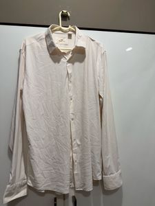 Classic Cream Long Sleeve Shirt