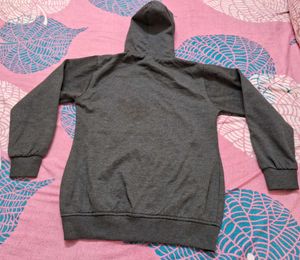 Gray Zip-Up Hoodie