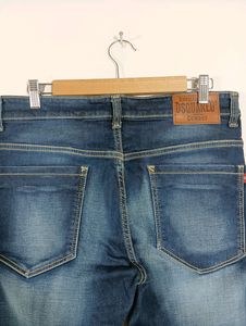 Faded Dark Blue Jeans (Men)