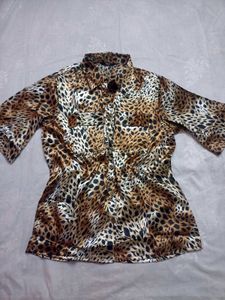SHEIN BRAND SALE🎊 Animal Print Shirt