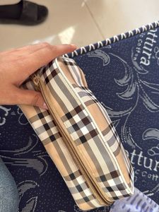 Classic Plaid Cosmetic Pouch