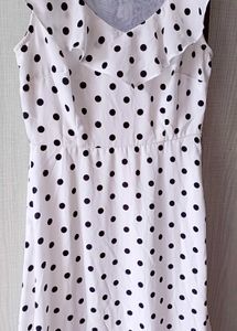 Polka Dot Ruffle Dress