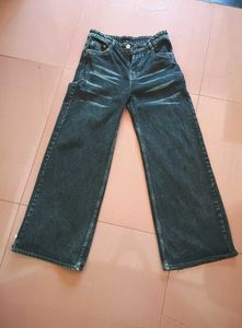 Dark Wash Wide Leg Jeans