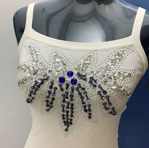 Sparkling Embellished Tank Top