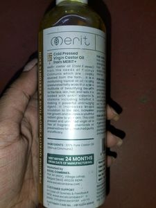Merit 100% Virgin Cold Pressed Castor Oil