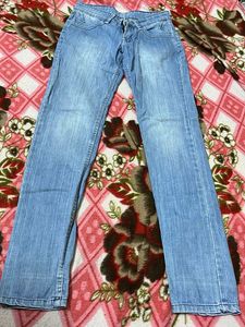 Light Wash Denim Jeans