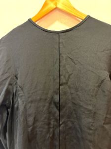 Elegant Black Button-Up Blouse