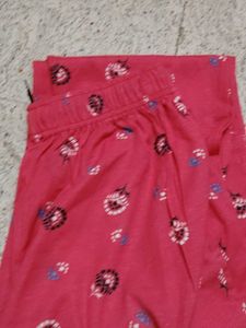 Floral Print Pajama Bottoms