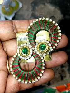 Handmade Silk Thread Earrings