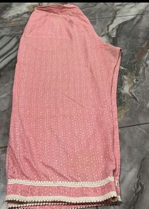 Pink Printed Kurta Set with Dupatta