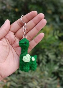 Cute Dinosaur Keychain 🦕