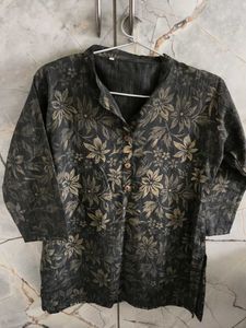 Floral Print Kurta Set for Women