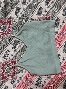 Sage Green Ribbed Tank