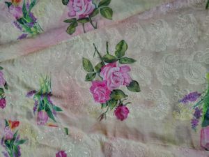 Beautiful Floral Print Lehenga Choli Set