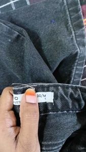 Black Wide Leg Jeans