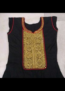 Black &amp; Gold Kurti