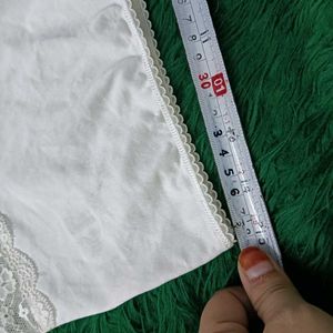 White Lace 🫴🎁Trim Briefs