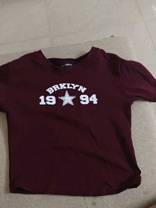 Maroon Brooklyn 1994 Graphic T-Shirt
