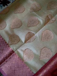 Banarasi Cotton Embroidery Work Saree