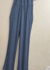 grey jumpsuit