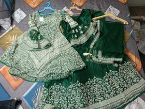 Elegant Green Ethnic Gown