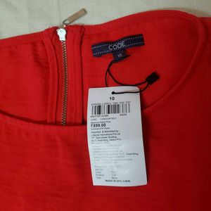 Red CODE Top Size 10