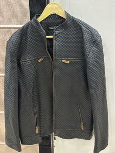 Unisex Quilted Black Jacket