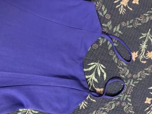 Zara Mini Blue Dress
