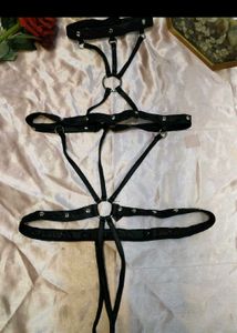 Black Strappy Body Harness