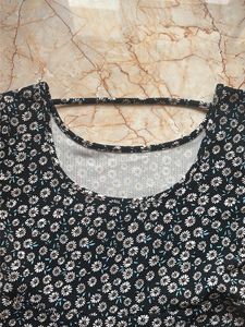 Cute Floral Print Dress