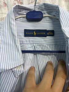 Ralph Lauren Men's Striped Short Sleeve Shirt