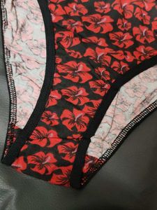 Floral Print Women's Briefs