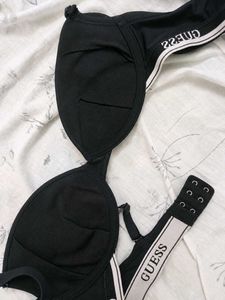 Comfortable Black Push-up Bra