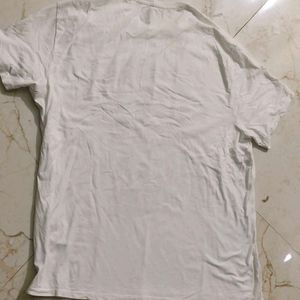 White Urban Graphic T-Shirt