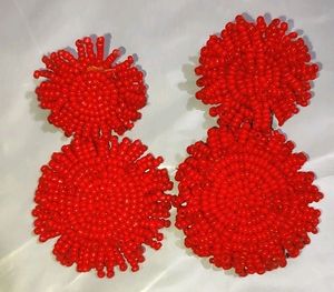 Red Earing 2 Studs