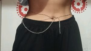 'Silver Glamour' Custom Waistchain