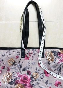 🆕️ Flower Print With Leather Purse