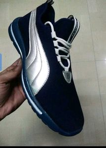 Stylish Navy Blue Sneakers