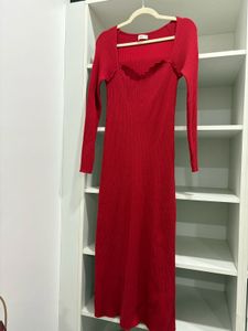 Mango Ribbed Dress