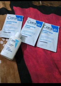 combo of 3 moisturizer cerave new seal pack