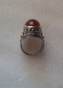 💍💎Yemeni Aqeeqi Pure Silver ring💎💍