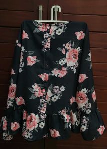 Beautiful Floral Print Top