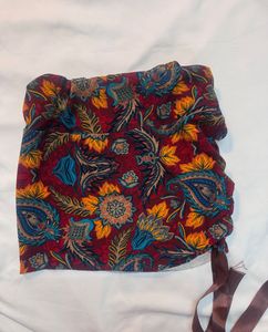 Paisley Print Skirt