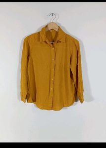 new unused Mustard Collared Shirt