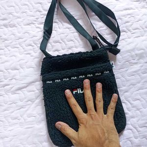 Black Teddy Bear Crossbody Bag