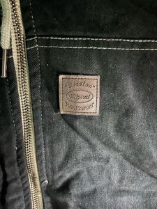 Men's Black Full Zip Hoodie Jacket